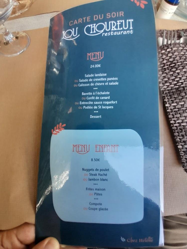 Lou Choureut bar restaurant - Menu Image 3