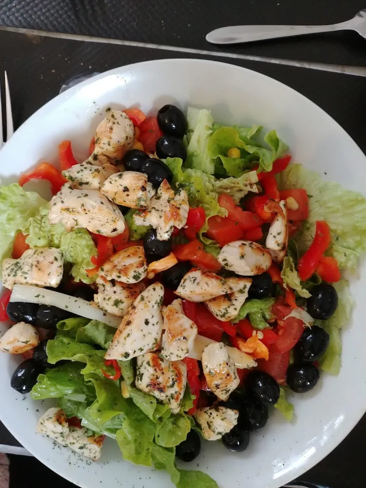 Salade Poulet Basilic